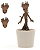 Figure Art -Hot Toys: MArvel Guardians of The Galaxy -  Little Groot 1/4 - Imagem 3