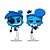 Funko Pop - Os Padrinhos Magicos/Fairly OddParents - 2 Pack Anti Cosmo & Anti Wanda (2025 Wondrous Convention) - Imagem 3