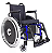 Cadeira de Rodas Elite Plus Azul Prolife - Imagem 1