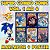Combo Sonic The Hedgehog Vol. 1 a 6 - As Primeiras Grandes Aventuras do Ouriço Azul! - Imagem 1