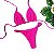 Biquíni de Fita Rosa Pink Duna Stripe - Imagem 1