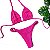 Biquíni de Fita Rosa Pink Duna Stripe - Imagem 3