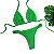 Biquíni de Fita Verde Duna Stripe - Imagem 1