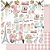 Papel Scrapbook - SD-1179 - Litoarte Elementos Retrô 30,5 x 30,5cm - Imagem 1