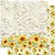 Papel Scrapbook - SD-1129 - Litoarte - Girassol II - 30,5 x 30,5cm - Imagem 1