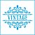 Stencil Litoarte - ST-X-329 - Selo Vintage - 10x10cm - Imagem 1