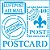 Stencil Litoarte - ST-X-380 - Selos Viagem - 10x10cm - Imagem 1