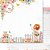 Papel Scrapbook - SD-1204 - Litoarte Coleção Floresça 30,5 x 30,5cm - Imagem 1
