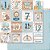 Papel Scrapbook - SD-1213 - Litoarte Coleção BOHO Baby Boy Aniversário - Imagem 1