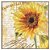 Guardanapo - 13309655 - Tournesol - 33x33cm - Imagem 1