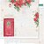 Papel Scrapbook - SDN-138 - Litoarte -Natal Porta Vermelha - 30,5 x 30,5cm - Imagem 1