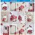 Papel Scrapbook Litoarte Coleção Red Roses Tags - SD-1243 - Imagem 2