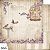 Papel Scrapbook - SD-0866 - Litoarte PASSAROS, FLORES E GAIOLA - Imagem 1