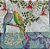 Guardanapo - 21426 - Budgies - 33x33cm - Imagem 1