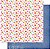 Papel Scrapbook Litoarte - Beijos e Jeans - 30,5 x 30,5 - SD-1199 - Imagem 1
