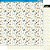 Papel Scrapbook - SD-1193 - Litoarte - Estrelas e Astronautas - 30,5 x 30,5cm - Imagem 1
