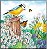 Guardanapo - 13317010 - Bird Whatching - 33x33cm - Imagem 1