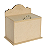 Porta Treco em MDF com alça 21x14x22 R1856 - Imagem 1