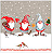 Guardanapo - 33316940 - Skating Dwarfs - 33x33cm - Imagem 1
