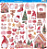 Papel Scrapbook - SDN-173 - Litoarte - Coleção Natal Mágico - 30,5 x 30,5cm - Imagem 2