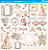Papel para Scrapbook - SD-1298 - Meu sonho Vintage recorte - Imagem 2