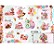Papel De Seda - PSL007 - Coleção Dia Feliz -Cupcakes - Imagem 1