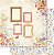 Papel Para Scrapbook - SD-1307 - Dupla Face - Coleção Delicadeza Em Flores - Imagem 1