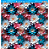 Papel para Scrapbook - SBB-218 - Estampas Básicas - Coleção Floral 3D – Flores Coloridas - Imagem 1