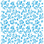 Stencil Litoarte  - STXX-290 - Mini Flores - 20x20cm - Imagem 1