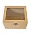 Caixa em MDF para 1 caneca com vidro R2464 - Imagem 2