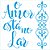 Stencil Litoarte - STA-210 - Frase: O Amor Está No Ar - 14x14cm - Imagem 1