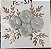 Pacote com 4 flores moldadas em papel + 4 ramos - FL-319 - Imagem 1