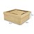 Caixa em MDF tampa de sapato com arabesco a laser R2315 - Imagem 1
