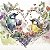 Guardanapo - 13318435 - Loving Birds - 33x33cm - Imagem 1