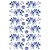 Transfer de Imagem - TIB-067 - Big - Ramo de Flores Azuis - Imagem 1