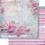 Papel para Scrapbook - SD-1387 - Chabby Chic Floral De Inverno - Imagem 1