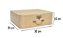 Caixa de MDF Mini Maleta G alça de metal - R865- 30x25x10 - Imagem 1