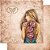Papel Scrapbook - SD-0977 - Litoarte - Mulher rosas tatuada 30,5 x 30,5cm - Imagem 1