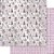 Papel Scrapbook - SDN-203 - Litoarte - Coleção Pink Christmas 30,5 x 30,5cm - Imagem 1