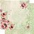Papel para Scrapbook - SD-1056 - Flores Fundo com Escritas - Imagem 2