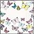 Guardanapo - 13310000 - Butterfly White - 33x33cm - Imagem 1