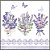 Guardanapo - 13319735 - Lovely Lavender White - 33x33cm - Imagem 1