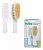 Kit Infantil Escova E Pente Branco Cerdas Naturais Buba - Imagem 2