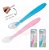 Colher De Silicone Anatômica Bebe Introdução Alimentar Macia - Imagem 3
