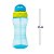 Garrafinha Fresh Copo Com Canudo De Silicone 300ml Buba Azul - Imagem 4