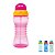 Garrafinha Fresh Copo Com Canudo De Silicone 300ml Buba Rosa - Imagem 4