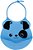 Babador Silicone Ajustável com Pega Migalha Azul Buba - Imagem 2