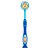 Escova De Dentes Infantil Ventosa Cerda Macia Chicco Azul - Imagem 2