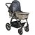 Carrinho Galaxy Kiddo Preto Cappuccino - Imagem 1
