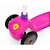 Brinquedo Patinete Trinet Rosa 3 Rodas Calesita - Imagem 3